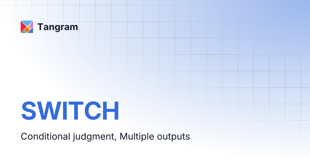 Switch tangram